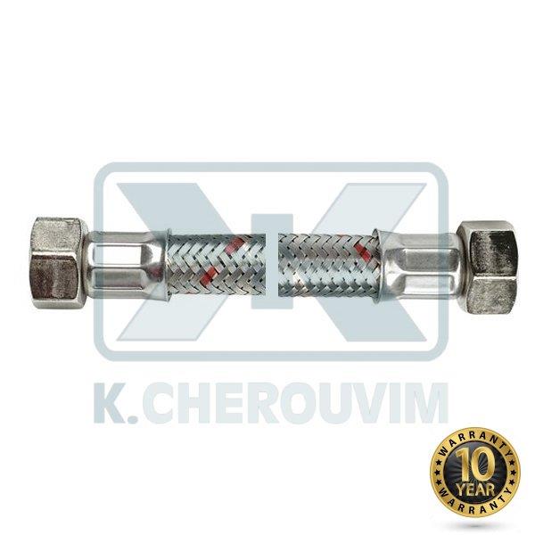 SPIRAL FEMALE FEMALE 1/2" ALL 60 cm INOX 9-FILAMENT DN13