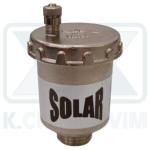 ΑΥΤΟΜΑΤΟ ΕΞΑΕΡΙΣΤΙΚΟ ΔΙΚΤΥΟΥ SΟLΑR ΝΙΚΕΛ 180°C - 10 ΒΑR ΓΙΑ ΗΛΙΑΚΑ