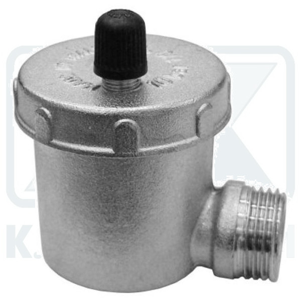 ΑΥΤΟΜΑΤΟ ΕΞΑΕΡΙΣΤΙΚΟ ΔΙΚΤΥΟΥ ΓΩΝΙΑΚΟ ΝΙΚΕΛ 1/2" +110°C +10 bar