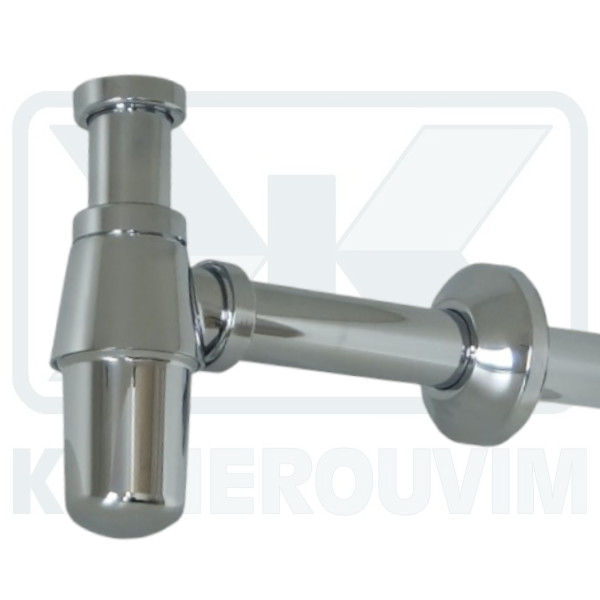 SIPHON POT CROM. WASHBASIN 1"1/4 X ? 32 X L250 DIN 19545