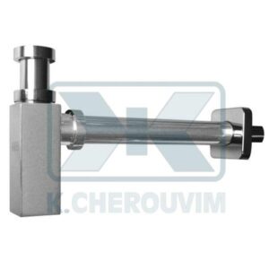 ΣΙΦΟΝΙ ΝΙΠΤΗΡΑ "SΤΥLΕ" ΤΕΤΡΑΓΩΝΟ ΧΡΩΜΕ