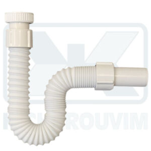 ΣΙΦΟΝΙΑ ΣΠΙΡΑΛ Β.Τ. ΑΡΣ. ΛΕΥΚΑ ΠΛΑΣΤΙΚΑ ΜΕ ΠΛΑΣΤΙΚΟ ΠΑΞΙΜΑΔΙ