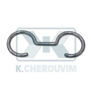 ΓΑΝΤΖΟΣ ΠΛΑΣΤΙΚΟΣ ΧΡΩΜΕ ΣΤΗΡΙΞΗΣ ΣΙΦΟΝΙΩΝ ΣΠΙΡΑΛ