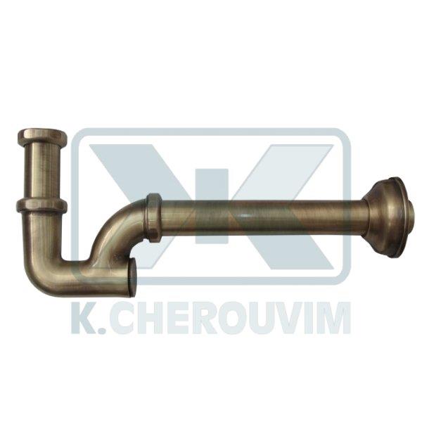 SIPHON BRONZE COLUMNΤΟ WASHBASIN 1"1/4 X ∅ 32 GIACOMINI