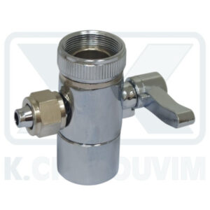 ΒΡΥΣΑΚΙ BYPASS ΓΙΑ ΣΩΛΗΝΑΚΙ 3/8" (Φ10) ΜΕ ΡΑΚΟΡ ΜΗΧΑΝΙΚΗΣ ΣΥΣΦΙΞΗΣ & ΦΙΛΤΡΑΚΙ ΧΡΩΜΕ 22Χ1 ΘΗΛ.