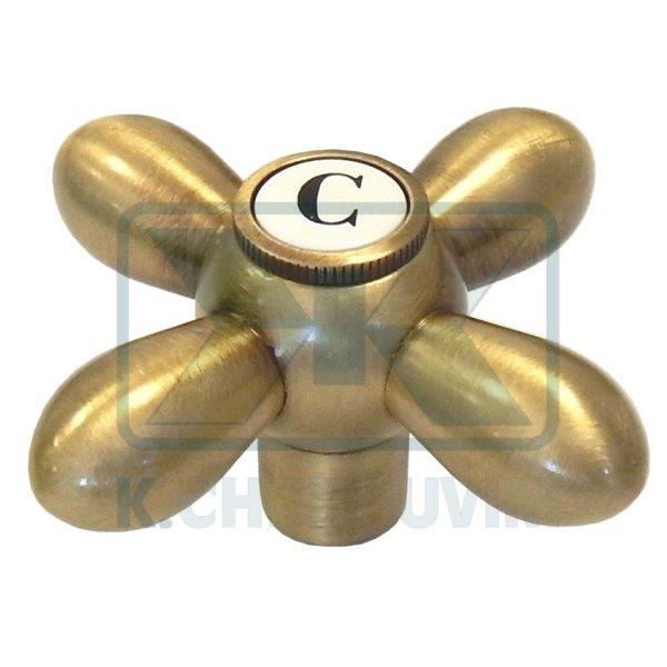 ΛΑΒΗ ΣΤΑΥΡΟΣ ΜΠΑΤΑΡΙΑΣ MARGHERITA BRONZE Φ8 Χ Ζ24