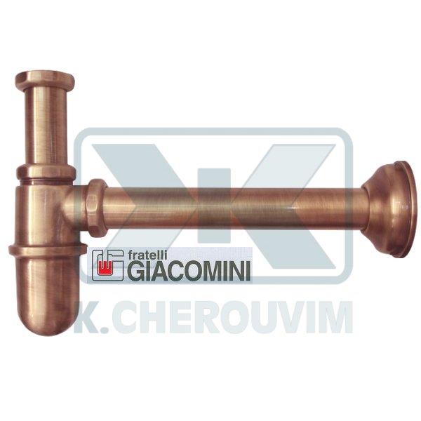 SIPHON RAME POT WASHBASIN 1"1/4 X ? 32 X L240 GIACOMINI