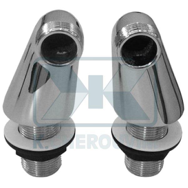 ΖΕΥΓΟΣ ΕΚΚΕΝΤΡΑ ΓΩΝΙΑΚΑ ΕΞΩΤΕΡΙΚΑ Η60 Χ 3/4" ΑΡΣ. Χ 3/4" ΑΡΣ. ΧΡΩΜΕ ΜΠΑΤΑΡΙΩΝ ΛΟΥΤΡΟΥ