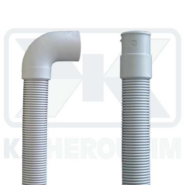 ΕΞΑΓΩΓΗ ΠΛΥΝΤΗΡΙΟΥ 100 cm ΜΕ ΓΩΝΙΑΚΟ ΑΚΡΟΦΥΣΙΟ Φ22 ΚΑΙ ΙΣΙΟ Φ19