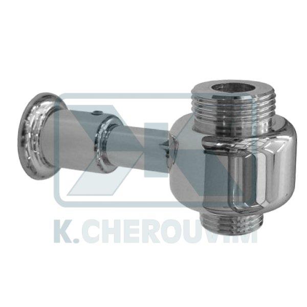 ΣΤΗΡΙΓΜΑ ΚΟΛΟΝΑΣ ARCO ΧΡΩΜΕ 1/2" ΑΡΣ. Χ 3/4" ΑΡΣ. ΜΑΣΙΦ ΜΕ ΒΥΣΜΑ ΚΑΙ ΒΙΔΑ