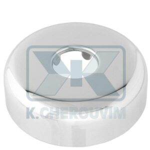ROSETTE FOR TUBING 1/2" x h20 CHROME PLATED