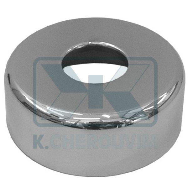 ΡΟΖΕΤΑ ΜΠΑΤΑΡΙΩΝ 3/4" Χ Φ75 Χ Η30 ΧΡΩΜΕ (Φ26)