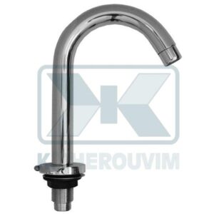 TAP SPOUT COUNTER "LUX" Η200 ROTATED CROM. FOR POT