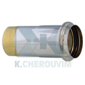 ΠΡΟΕΚΤΑΣΗ ΜΕ 1 O-RING ΑΡΣ. ΘΗΛ. ΧΡΩΜΕ ΓΙΑ ΣΩΛΗΝΑ ΣΙΦΟΝΙΟΥ