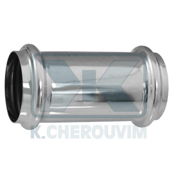 ΜΟΥΦΑ ΧΡΩΜΕ ΜΕ 2 O-RING Φ40 ΘΗΛ. ΘΗΛ. ΓΙΑ ΣΩΛΗΝΑ ΣΙΦΟΝΙΟΥ