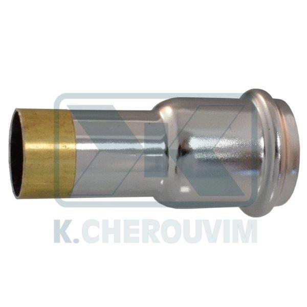 ΠΟΤΗΡΙ ΜΕ 1 O-RING Φ26 ΑΡΣ. Χ Φ32 ΘΗΛ. ΣΥΣΤΟΛΙΚΟ ΧΡΩΜΕ ΓΙΑ ΣΩΛΗΝΑ ΣΙΦΟΝΙΟΥ