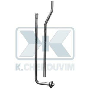 ΣΩΛΗΝΑ ΧΡΩΜΕ ΕΞΑΓΩΓΗΣ ΨΗΛΟΥ ΚΑΖΑΝΑΚΙΟΥ Φ32 ΔΙΑΙΡΟΥΜΕΝΗ ΜΕ ΡΟΖΕΤΑ