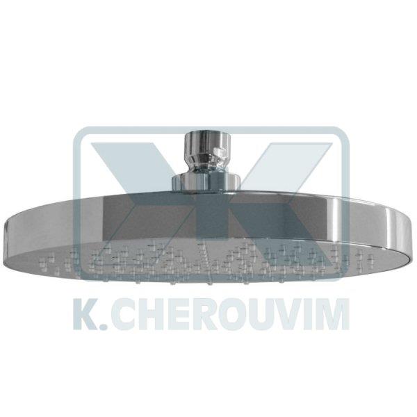 ΚΩΔΩΝΑΣ GLANCE Φ200 ΚΑΘΑΡΙΖΟΜΕΝΟΣ ΧΡΩΜΕ ΜΕ ΑΡΘΡΩΣΗ 1/2" ΘΗΛ.