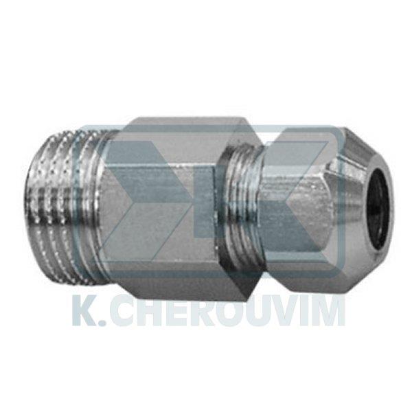 ΡΑΚΟΡ ΜΑΚΡΥ ΑΡΣ. ΜΠΑΤΑΡΙΩΝ 1/2"Χ3/8"-Φ10 ΧΡΩΜΕ