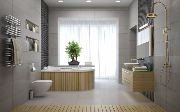 ΚΟΛΟΝΑ ARCO BRONZE ΜΕ 2 ΣΤΗΡΙΓΜΑΤΑ ΤΟΙΧΟΥ, ΔΙΑΝΟΜΕΑ & ΣΤΗΡΙΓΜΑ ΤΗΛΕΦΩΝΟΥ ΠΤΥΣΣΟΜΕΝΗ 1/2"Α. Χ1/2"Α. - Image 2