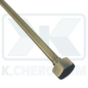 ANNEALED COPPER PIPE WITH NUT 1/2" x L 600 mm BRONZE