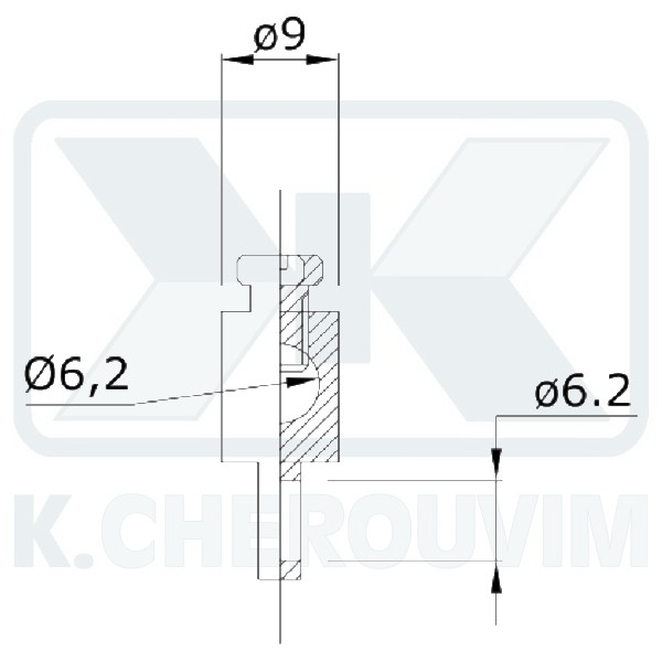ΣΦΙΓΚΤΗΡΑΣ ΝΙΚΕΛ 2 ΟΠΩΝ ΜΕ 1 ΒΙΔΑ ΙΣΙΟΣ ΓΙΑ ΒΕΡΓΕΣ ΑΥΤΟΜΑΤΗΣ ΒΑΛΒΙΔΑΣ ΝΙΠΤΗΡΑ - Image 2