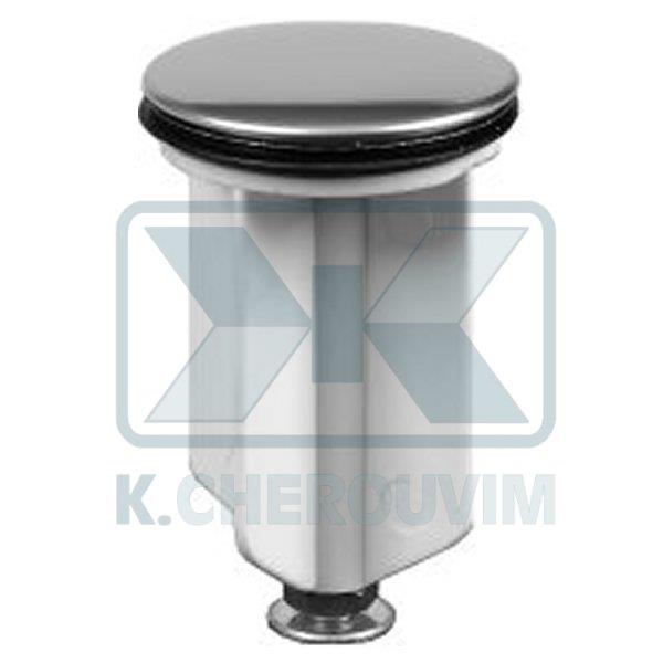 ΤΑΠΑ ΠΛΑΣΤΙΚΗ Φ35 - 1" ΜΕ ΛΑΣΤΙΧΟ ΓΙΑ ΑΥΤΟΜΑΤΗ ΒΑΛΒΙΔΑ ΝΙΠΤΗΡΑ