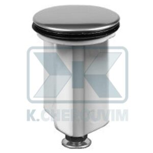 STOPPER PLASTIC ∅ 39 - 1"1/4 WITH RUBBER FOR AUTO VALVE WASHBASIN