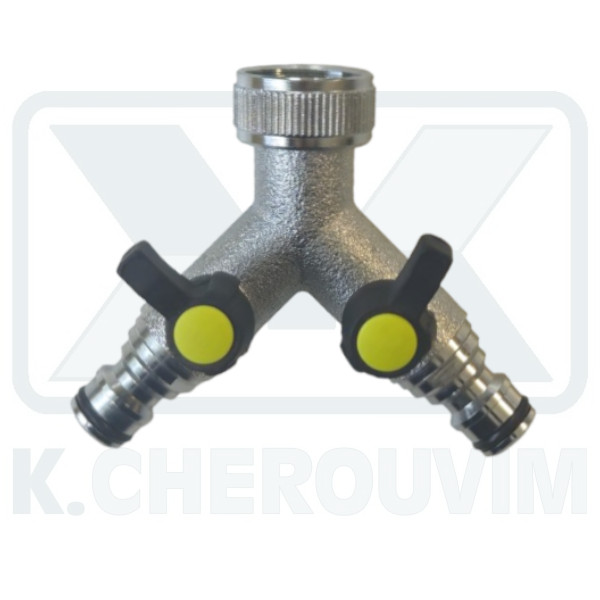 ΥΨΙΛΟΝ ΜΕ ΡΑΚΟΡ 3/4" ΜΕ 2 FAST ΑΡΣΕΝΙΚΑ ΚΑΙ ΔΙΑΚΟΠΤΑΚΙΑ ΣΦΑΙΡΙΚΑ ΧΡΩΜΕ