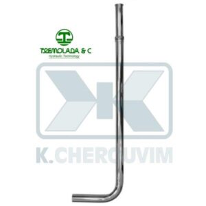 ΣΩΛΗΝΑ ΓΩΝΙΑΚΗ L550 - L700 ΓΙΑ ΦΛΟΥΣΟΜΕΤΡΟ WC (DΑL) ΧΡΩΜΕ ΤRΕΜΟLΑDΑ