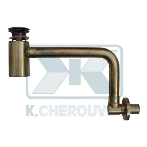 ΣΙΦΟΝΙ BRONZE ΜΕ ΒΑΛΒΙΔΑ ΝΙΠΤΗΡΑ ΚΛΙΚ ΚΥΛΙΝΔΡΙΚΟ