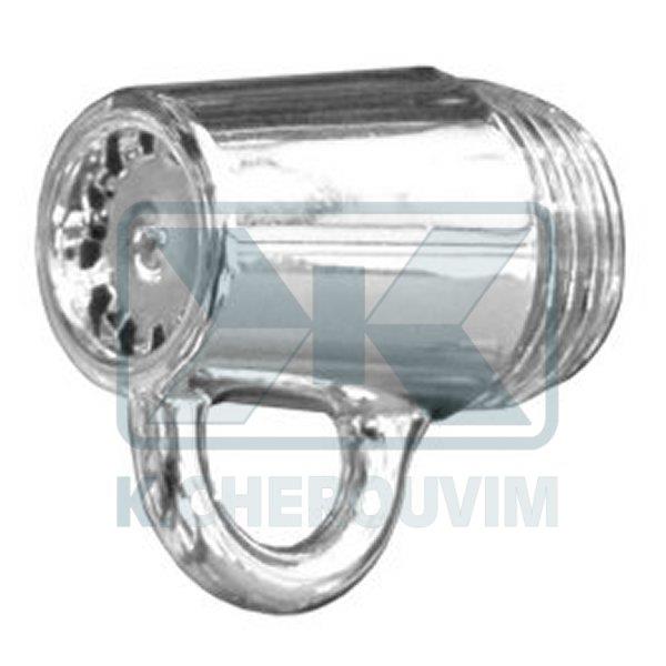 ΝΤΟΥΖΑΚΙ 1/2" ΑΡΣ. ΧΡΩΜΕ ΠΛΑΣΤΙΚΟ ΕΛΕΥΘΕΡΑΣ ΡΟΗΣ ΜΕ ΟΠΗ ΣΤΗΡΙΞΗΣ