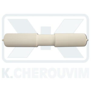 ΑΞΟΝΑΣ ΧΑΡΤΟΘΗΚΗΣ ΛΕΥΚΟΣ ΠΛΑΣΤΙΚΟΣ ΜΕ ΕΛΑΤΗΡΙΟ ΙΝΟΧ