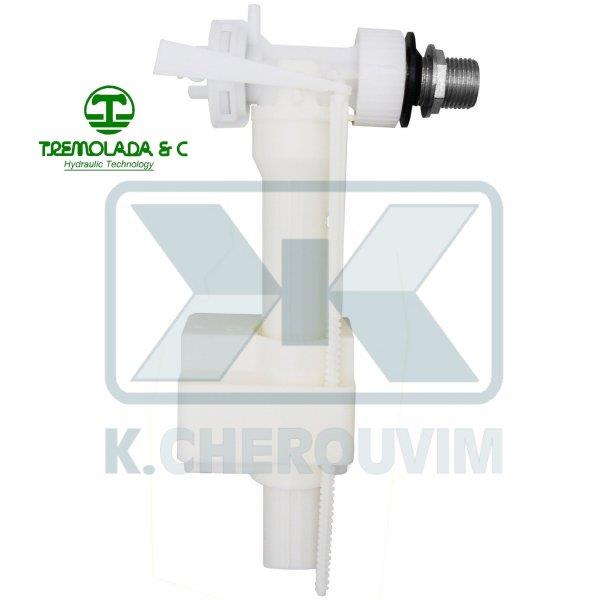 FLOAT VALVE SILENT SIDE INLET 3/8" (11 L/MIN), TREMOLADA NO.81