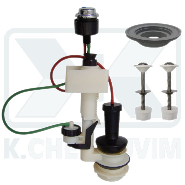 ΜΗΧΑΝΙΣΜΟΣ ΚΑΖΑΝΑΚΙΩΝ UNIDUAL ΔΙΠΛΟΣ ΑΕΡΟΣ 2" TREMOLADA ΧΩΡΙΣ ΦΛΟΤΕΡ