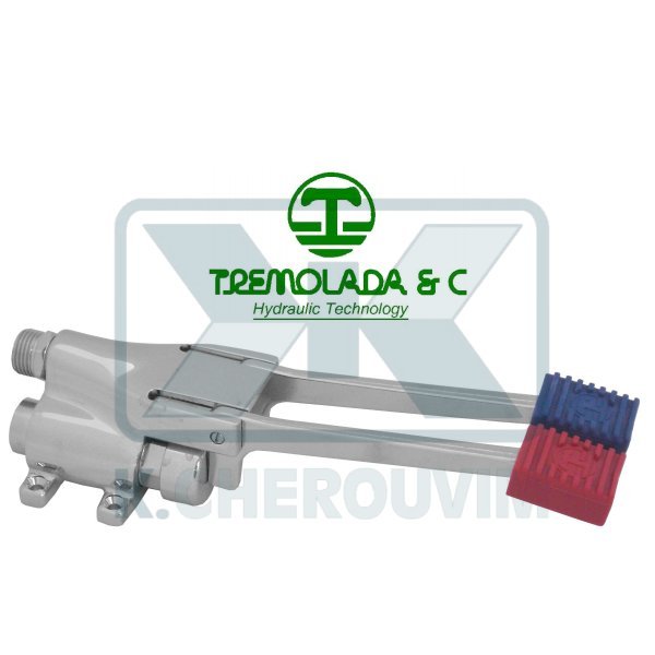 DOUBLE PEDAL VALVE FOR HOT AND COLD WATER TREMOLADA - Image 3