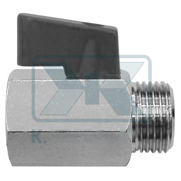 ΔΙΑΚΟΠΤΑΚΙ ΜΙΝΙ 1" ΑΡΣ. ΘΗΛ. ΜΑΥΡΟ ΧΡΩΜΕ ΣΦΑΙΡΙΚΟ ΜΕ ΜΕΤΑΛΛΙΚΗ ΛΑΒΗ