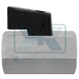 ΔΙΑΚΟΠΤΑΚΙ ΜΙΝΙ 1/4" ΘΗΛ. ΘΗΛ. ΜΑΥΡΟ ΧΡΩΜΕ ΣΦΑΙΡΙΚΟ