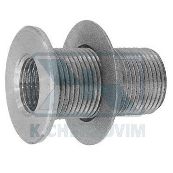 ΡΑΚΟΡ ΔΕΞΑΜΕΝΩΝ ΧΡΩΜΕ 1" ΑΡΣ. - L52 ΜΕ 2 ΘΗΛ. ΣΠΕΙΡΩΜΑΤΑ 3/4"