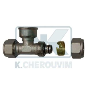 ΤΑΦ ΠΟΛΥΣΤΡΩΜΑΤΙΚΗΣ ΘΗΛ. Φ20 Χ 2,0 mm Χ 1/2" Χ Φ20 Χ 2,0 mm ΝΙΚΕΛ ΜΗΧ. ΣΥΣΦ. (UΝΙ ΕΝ 12165)