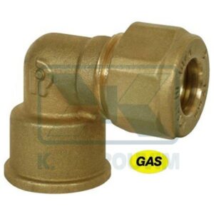 ΓΩΝΙΑ GAS ΘΗΛ. 3/4" Χ Φ22 ΜΕ O-RING ΚΙΤΡΙΝΟ ΜΗΧΑΝΙΚΗΣ ΣΥΣΦΙΞΗΣ ΧΑΛΚΟΣΩΛΗΝΑΣ