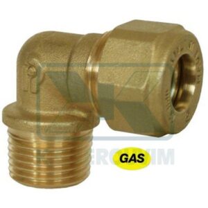 ΓΩΝΙΑ GAS ΑΡΣ. 3/4" Χ Φ22 ΜΕ O-RING ΚΙΤΡΙΝΟ ΜΗΧΑΝΙΚΗΣ ΣΥΣΦΙΞΗΣ ΧΑΛΚΟΣΩΛΗΝΑΣ