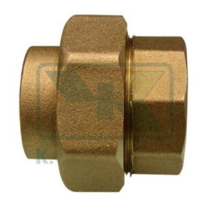FITTING FEMALE 1"1/4 X ∅ 35 BRASS CONICAL 3 PIECES COPPER PIPE GLUED (UNI ΕΝ 12165)
