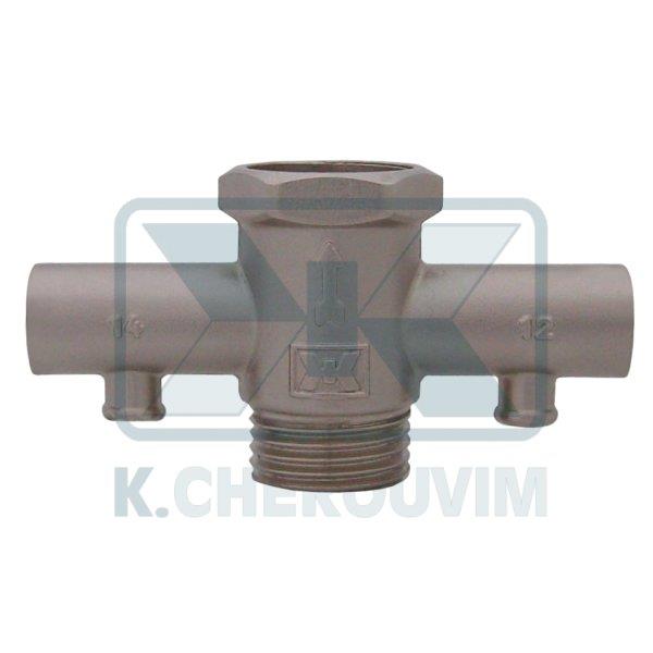 ΑΣΦΑΛΕΙΑ ΘΕΡΜΟΣΙΦΩΝΟΥ 10,0 - 12,0 bar ΔΙΠΛΗ ΝΙΚΕΛ 1/2" ΑΡΣ. ΘΗΛ.