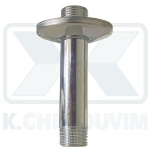 ΣΩΛΗΝΟΜΑΣΤΟΣ ΧΡΩΜΕ ΜΕ ΡΟΖΕΤΑ ΙΝΟΧ ΣΥΡΟΜΕΝΗ 1/2" Χ L 150 mm