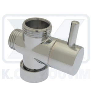 ΔΙΑΝΟΜΕΑΣ ΚΟΛΟΝΑΣ ΝΤΟΥΣ 3/4" ΡΑΚ. Χ 1/2" Α. Χ 3/4" Α. ΜΕ ΚΕΡΑΜΙΚΟ ΜΗΧ. ΧΡΩΜΕ