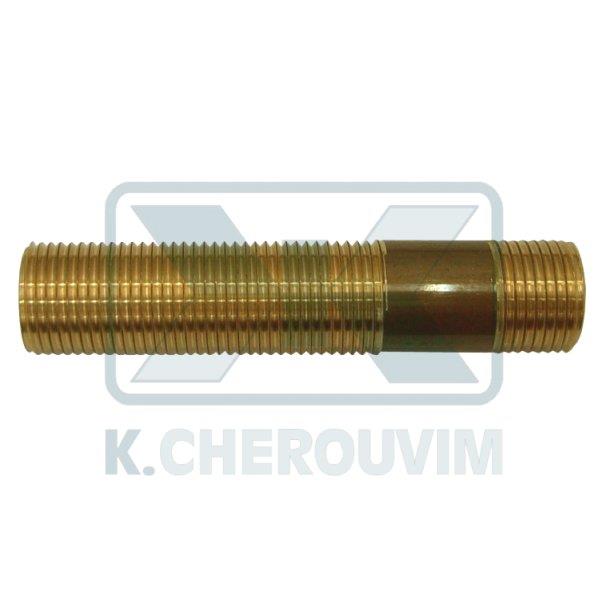 ΣΩΛΗΝΟΜΑΣΤΟΣ ΜΕ ΜΑΚΡΥ ΣΠΕΙΡΩΜΑ 3/4" Χ L 150 ΟΡΕΙΧΑΛΚΙΝΟΣ (UΝΙ ΕΝ 12164)