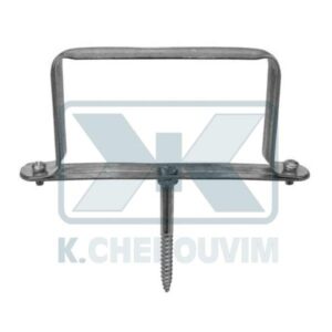 ΣΤΗΡΙΓΜΑ ΓΑΛΒΑΝΙΖΕ 6 Χ 10 ΜΕ ΣΤΡΙΦΩΝΙ ΚΑΙ ΒΥΣΜΑ ΜΑΥΡΟ ΠΛΑΣΤΙΚΟ ΓΙΑ ΠΛΑΣΤΙΚΗ ΣΩΛΗΝΑ