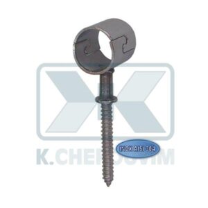 SUPPORT INOX SINGLE ∅ 18 AISI 304 WITH VALVE