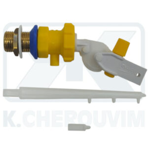 ΦΛΟΤΕΡ 1/2" ΠΑΝΤΟΣ ΤΥΠΟΥ ΜΕΤΑΛΛΟΠΛΑΣΤΙΚΟ Β.Τ. ΡΥΘΜΙΖΟΜΕΝΟ